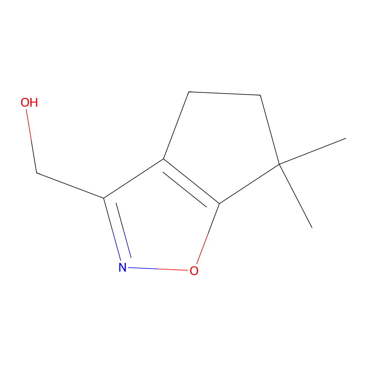 {6,6-dimethyl-4H,5H,6H-cyclopenta[d][1,2]oxazol-3-yl}methanol molecular structure, CAS 1519295-94-3