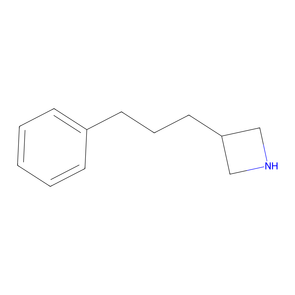 3-(3-Phenylpropyl)azetidine molecular structure, CAS 1519419-93-2