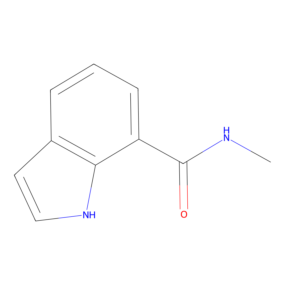 N-methyl-1H-indole-7-carboxamide molecular structure, CAS 1519477-17-8