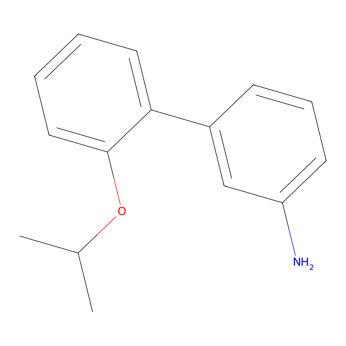 2'-(1-Methylethoxy)[1,1'-biphenyl]-3-amine molecular structure, CAS 1519535-02-4