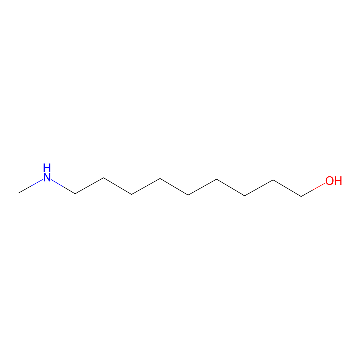 9-(Methylamino)nonan-1-ol molecular structure, CAS 151955-45-2
