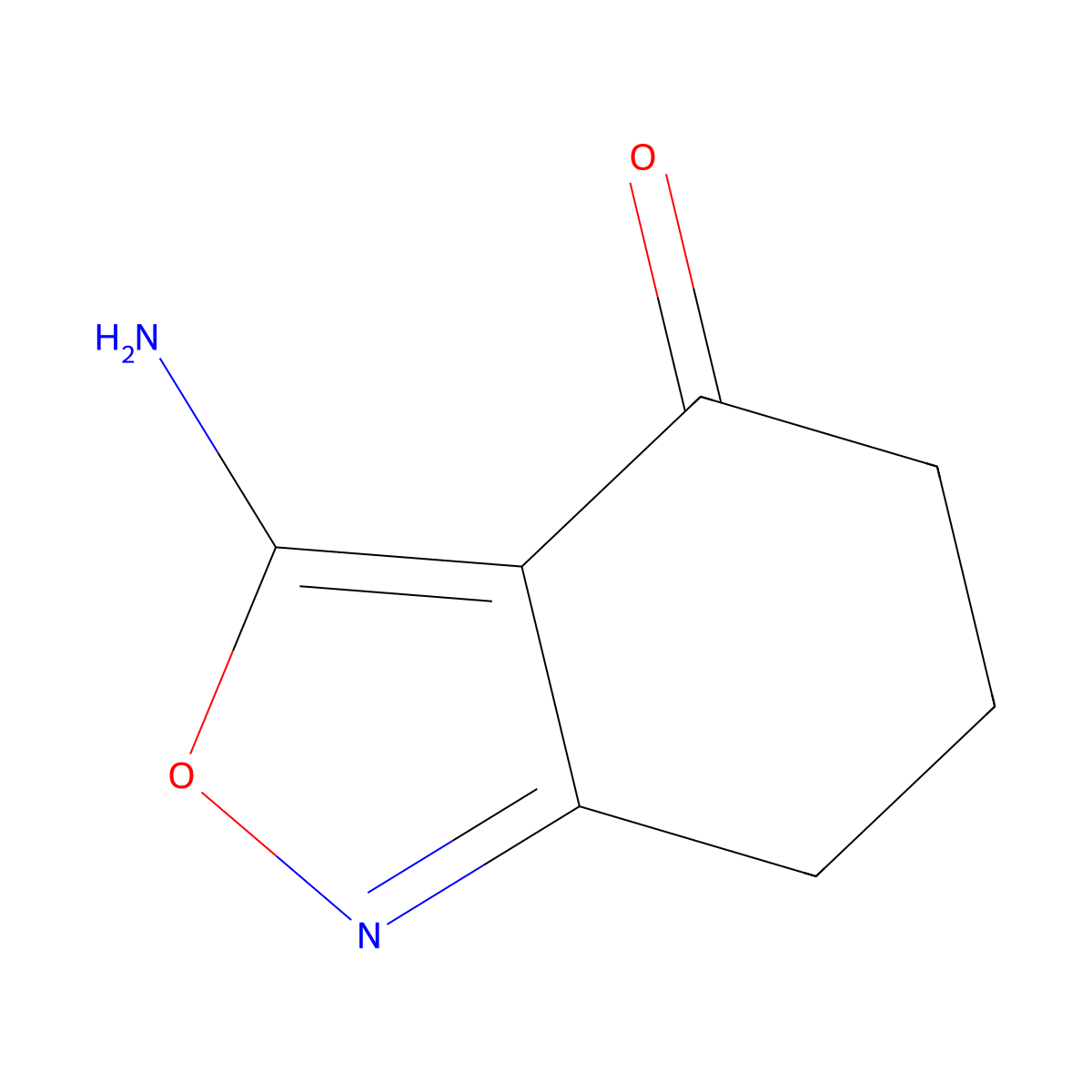 3-Amino-6,7-dihydrobenzo[C]isoxazol-4(5H)-one molecular structure, CAS 1519789-76-4
