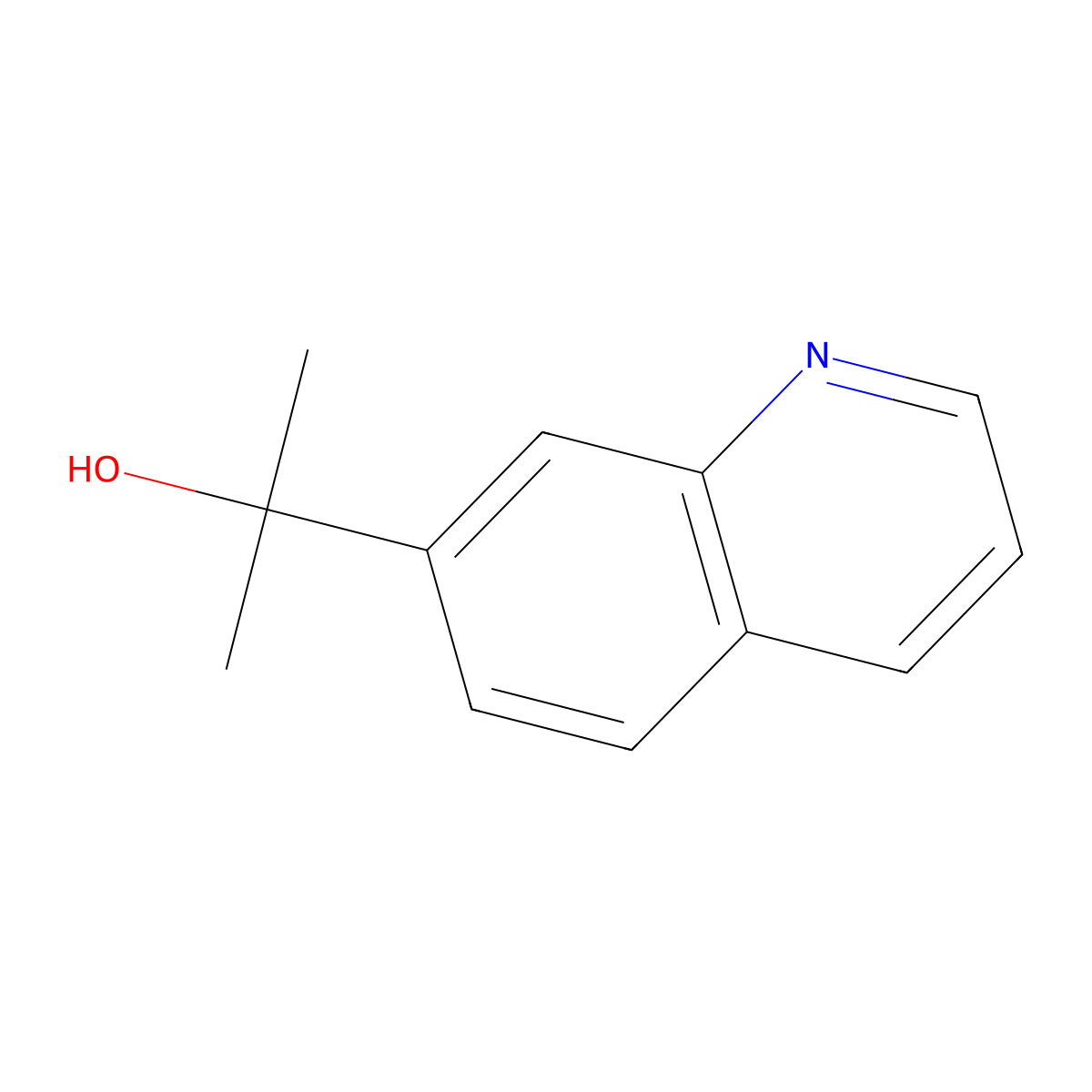 2-(Quinolin-7-yl)propan-2-ol molecular structure, CAS 1519944-07-0