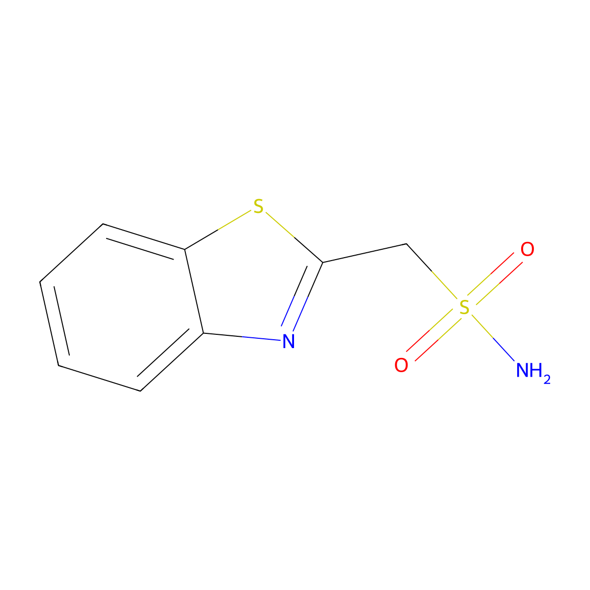 Benzo[d]thiazol-2-ylmethanesulfonamide molecular structure, CAS 1520155-62-7