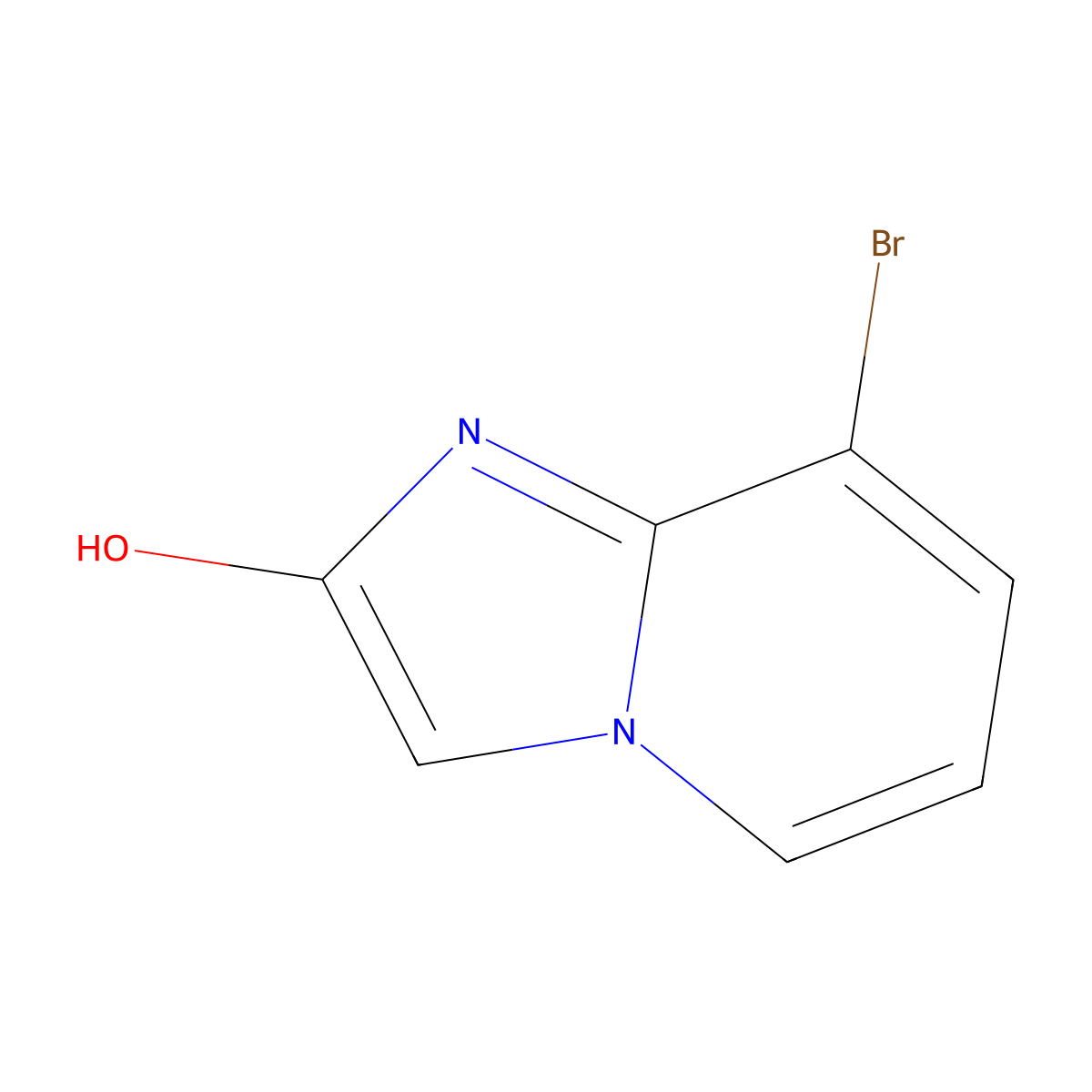 8-Bromoimidazo[1,2-A]pyridin-2-OL molecular structure, CAS 1520269-12-8