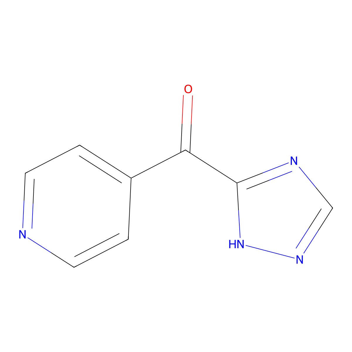 4-(4H-1,2,4-triazole-3-carbonyl)pyridine molecular structure, CAS 1520363-52-3