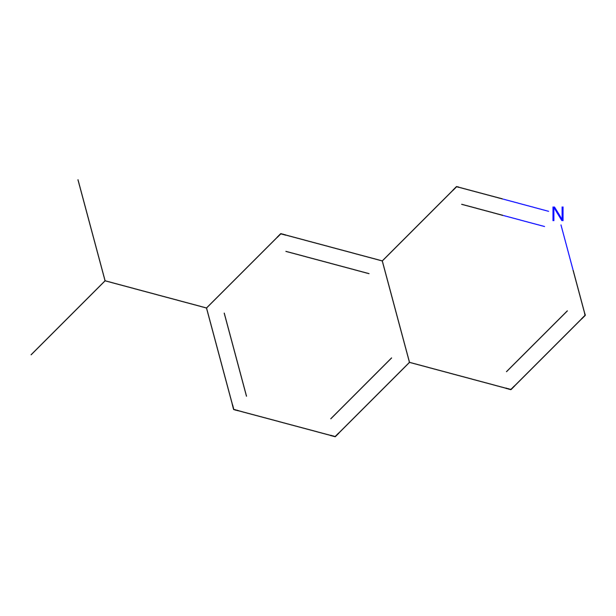 7-(Propan-2-YL)isoquinoline molecular structure, CAS 1520406-90-9