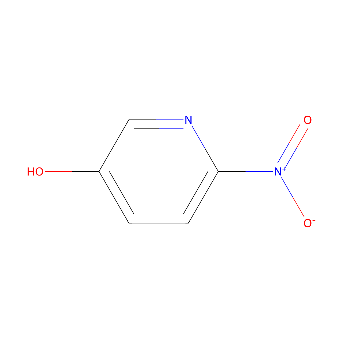 6-Nitropyridin-3-ol molecular structure, CAS 15206-26-5