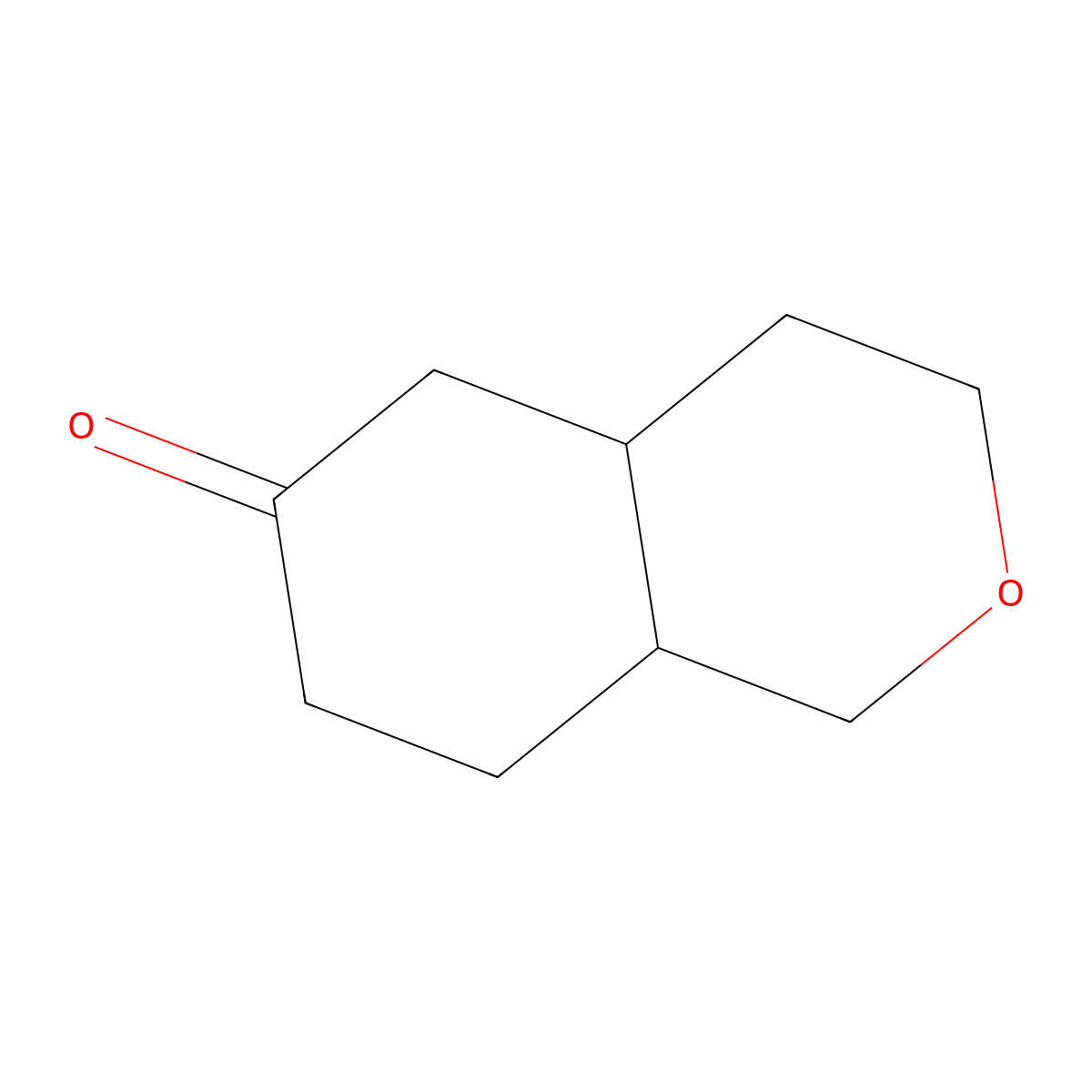 octahydro-1H-2-benzopyran-6-one molecular structure, CAS 1520976-21-9