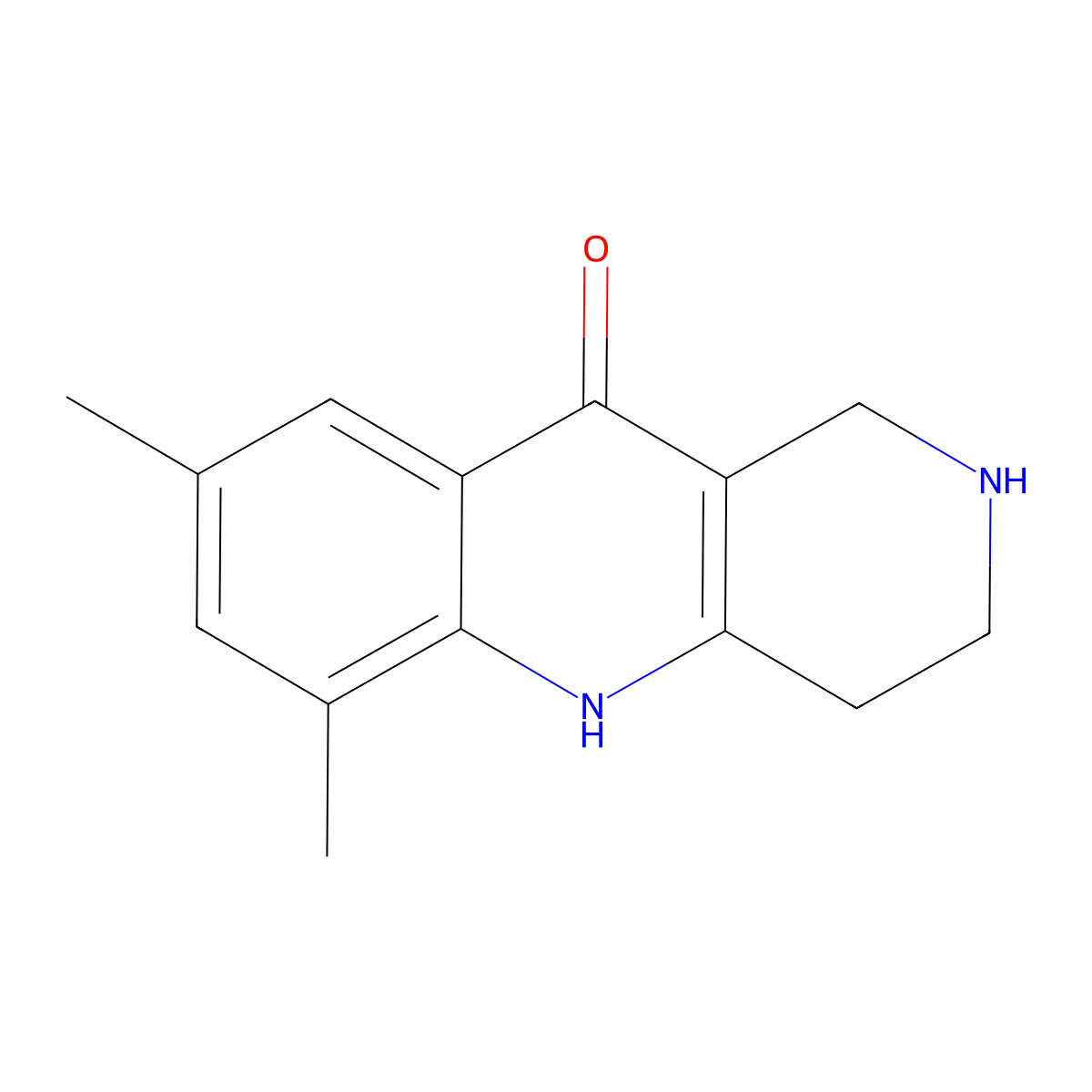 6,8-Dimethyl-1,3,4,5-tetrahydro-2h-benzo[b][1,6]naphthyridin-10-one molecular structure, CAS 1521168-79-5