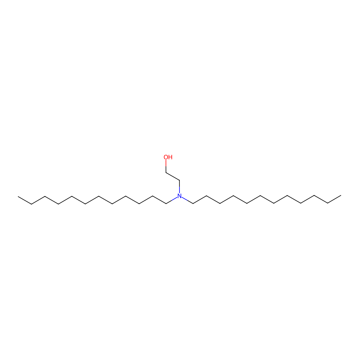 2-(Didodecylamino)ethan-1-ol molecular structure, CAS 15214-78-5
