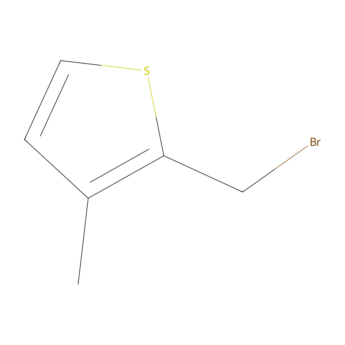2-Bromomethyl-3-methyl-thiophene molecular structure, CAS 152147-52-9