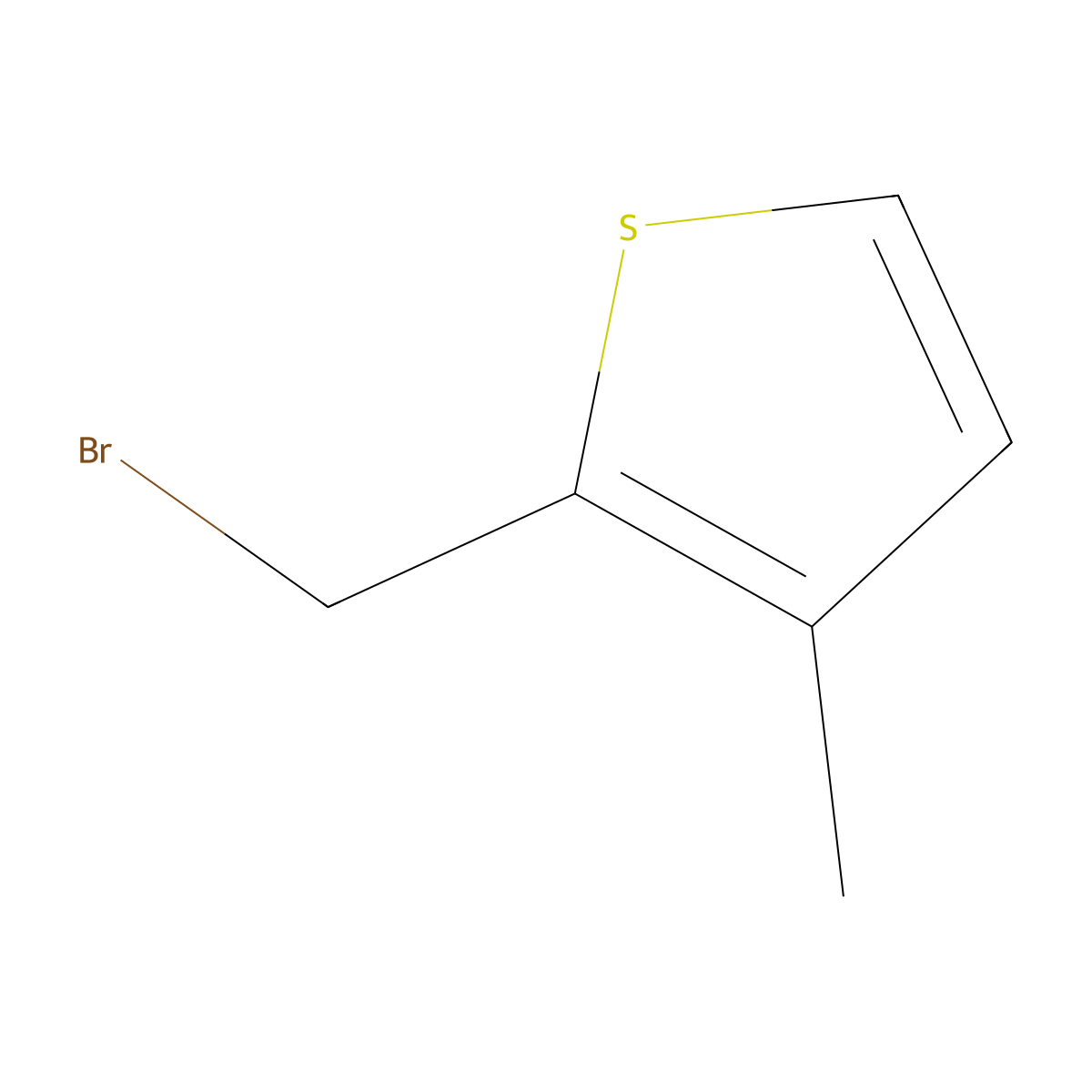 2-Bromomethyl-3-methyl-thiophene molecular structure, CAS 152147-52-9