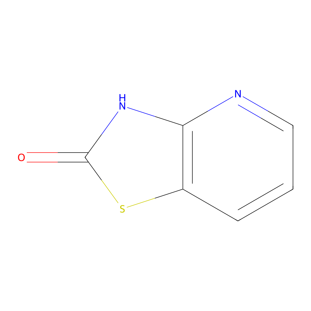 Thiazolo[4,5-B]pyridin-2(3H)-one molecular structure, CAS 152170-29-1