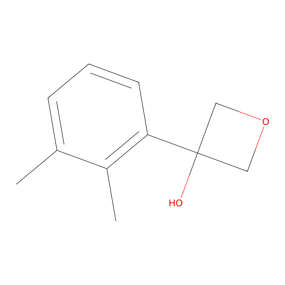 3-(2,3-Dimethylphenyl)-3-oxetanol molecular structure, CAS 1521790-11-3