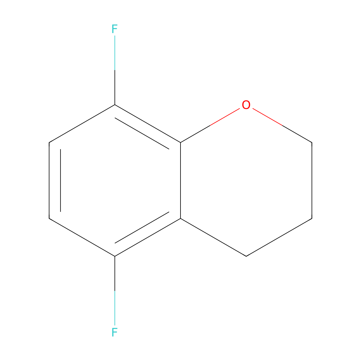 5,8-Difluorochroman molecular structure, CAS 1522390-97-1