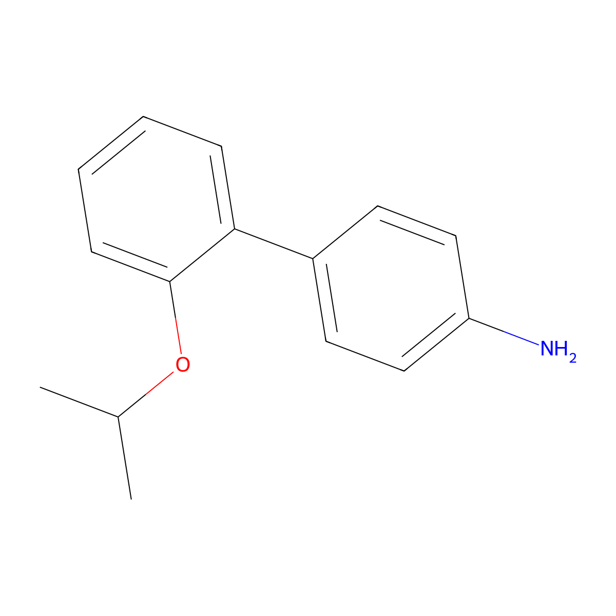 2'-(1-Methylethoxy)[1,1'-biphenyl]-4-amine molecular structure, CAS 1522475-55-3