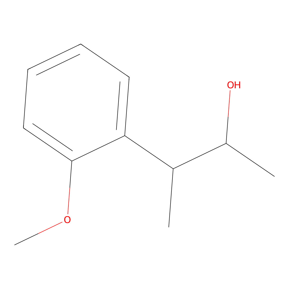 3-(2-Methoxyphenyl)butan-2-ol molecular structure, CAS 1522483-17-5