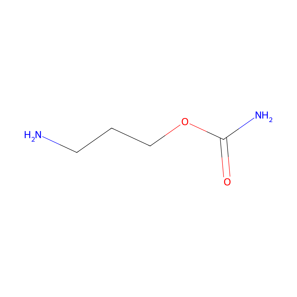 3-Aminopropyl carbamate molecular structure, CAS 1522638-07-8