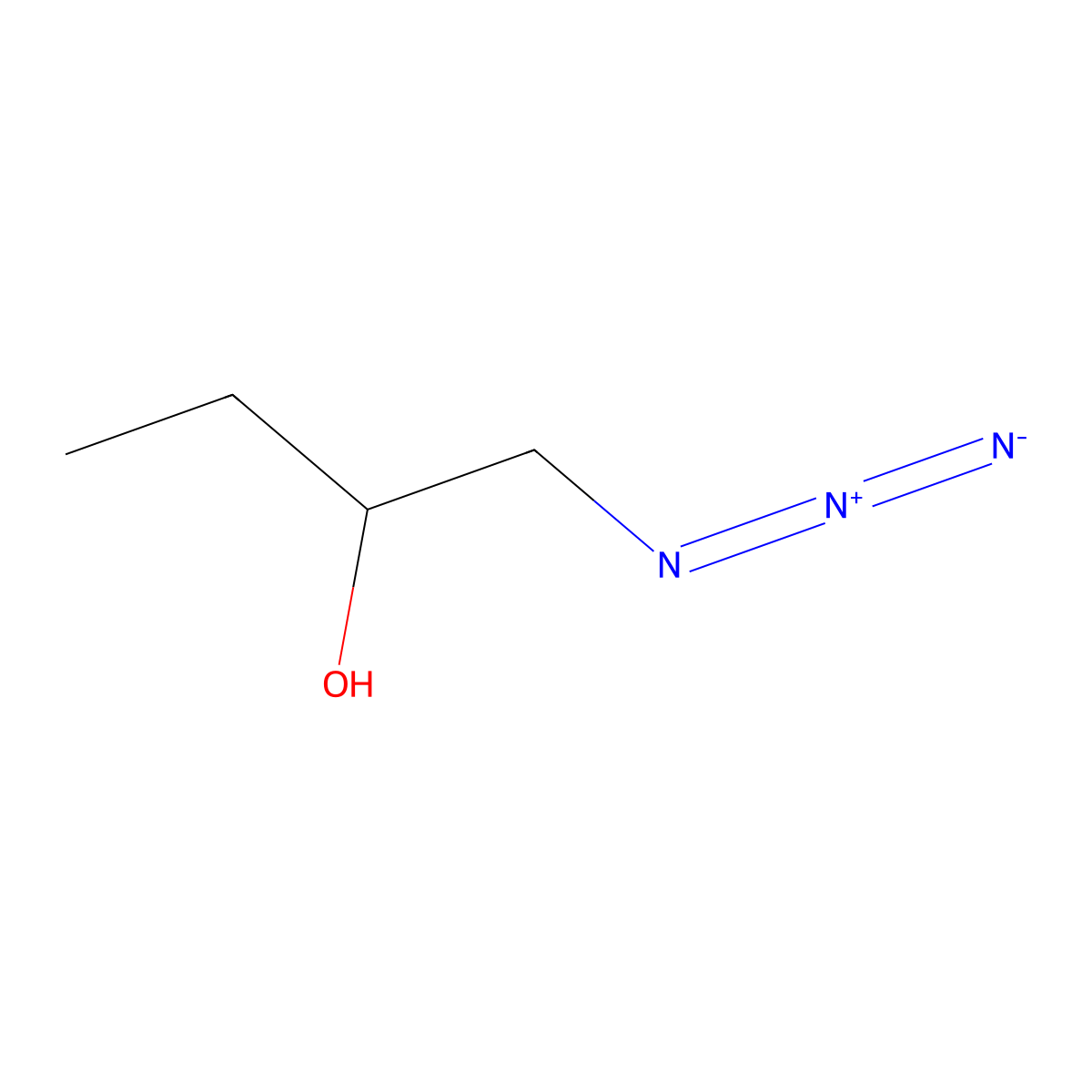 1-Azidobutan-2-ol molecular structure, CAS 152264-24-9