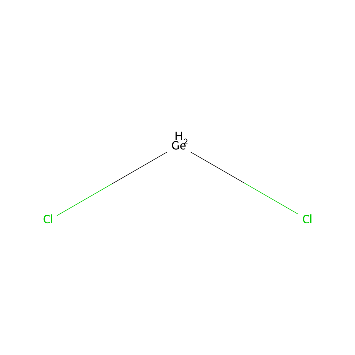 Dichlorogermane molecular structure, CAS 15230-48-5