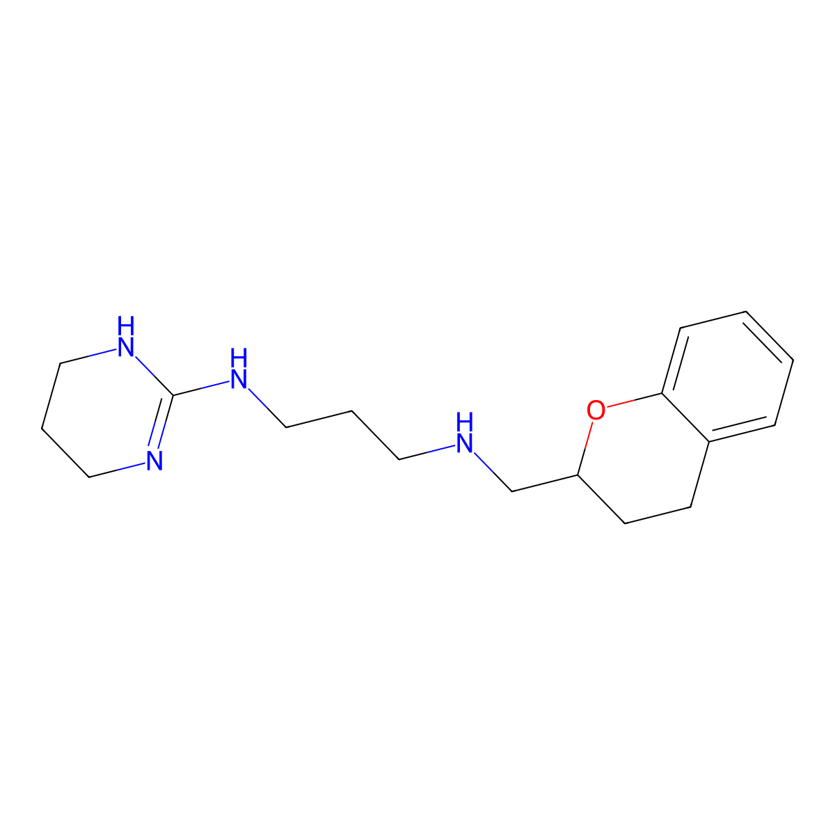 Alniditan molecular structure, CAS 152317-89-0
