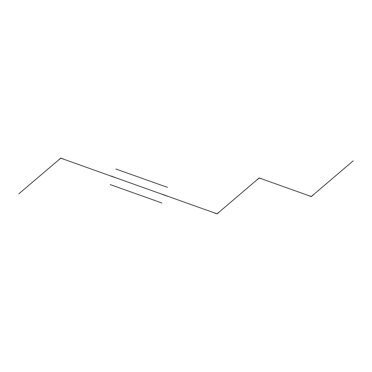 Oct-3-yne molecular structure, CAS 15232-76-5