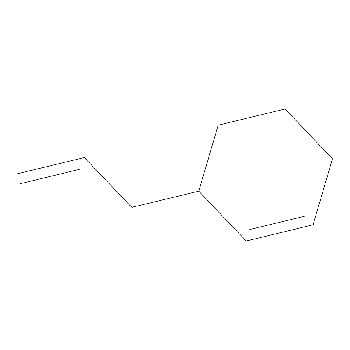 3-(Prop-2-en-1-yl)cyclohex-1-ene molecular structure, CAS 15232-95-8