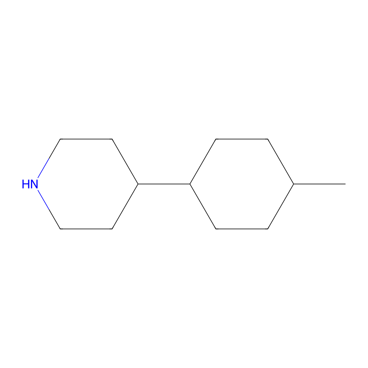 4-(4-Methylcyclohexyl)piperidine molecular structure, CAS 1523237-41-3