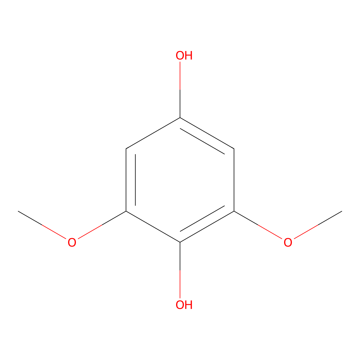 2,6-Dimethoxyhydroquinone molecular structure, CAS 15233-65-5