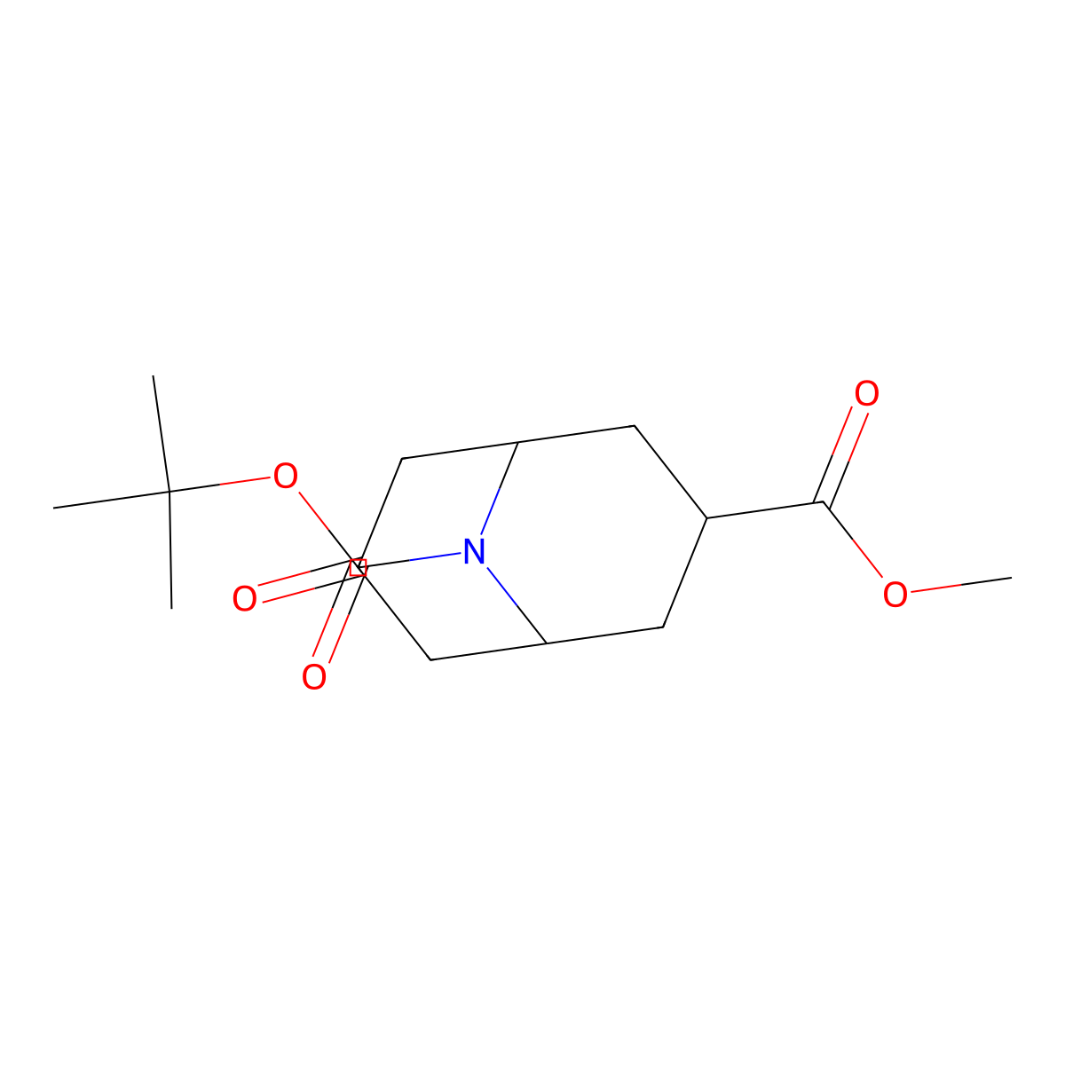 Methyl 9-boc-7-oxo-9-azabicyclo[3.3.1]nonane-3-carboxylate molecular structure, CAS 1523571-20-1
