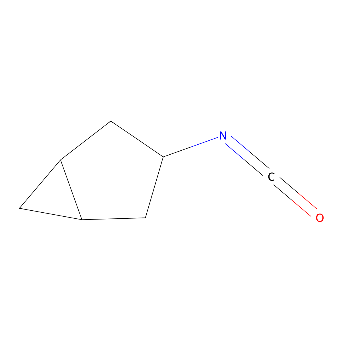 3-Isocyanatobicyclo[3.1.0]hexane molecular structure, CAS 1524160-93-7