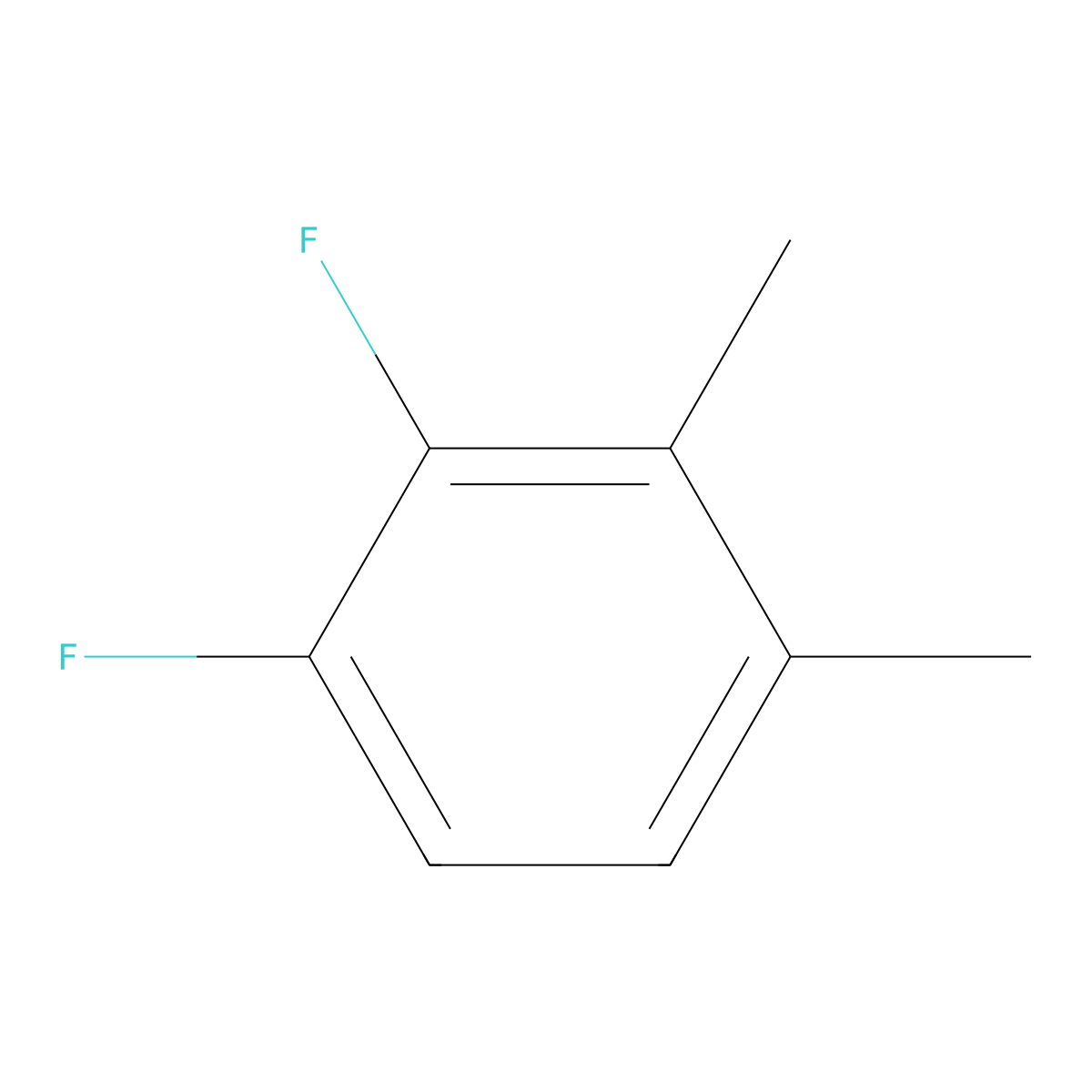 1,2-Difluoro-3,4-dimethylbenzene molecular structure, CAS 152421-99-3