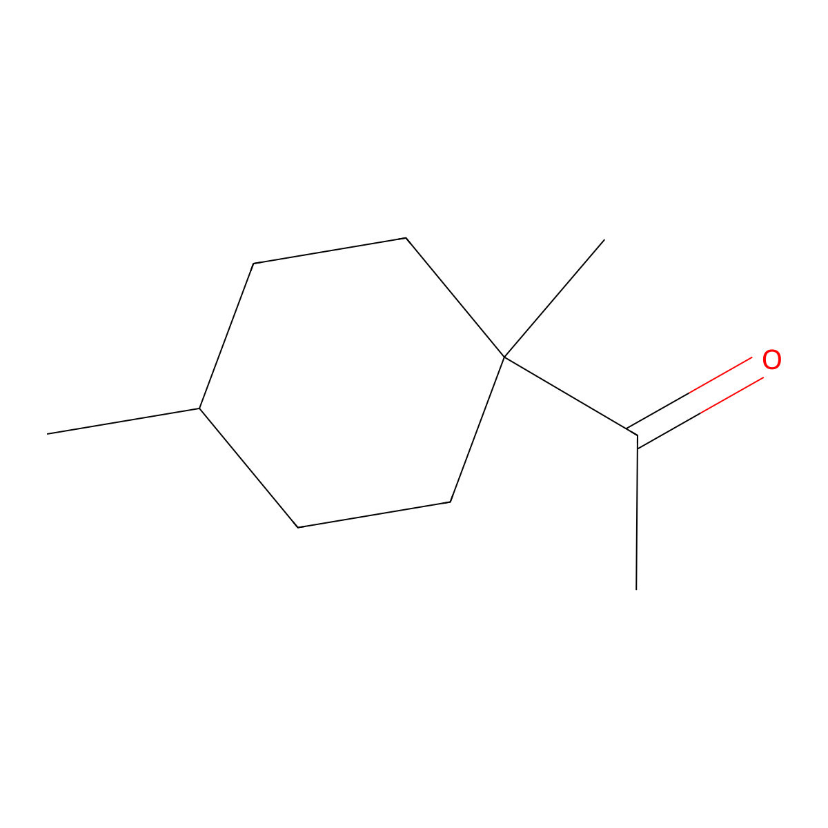 1-(1,4-Dimethylcyclohexyl)ethanone molecular structure, CAS 152468-75-2