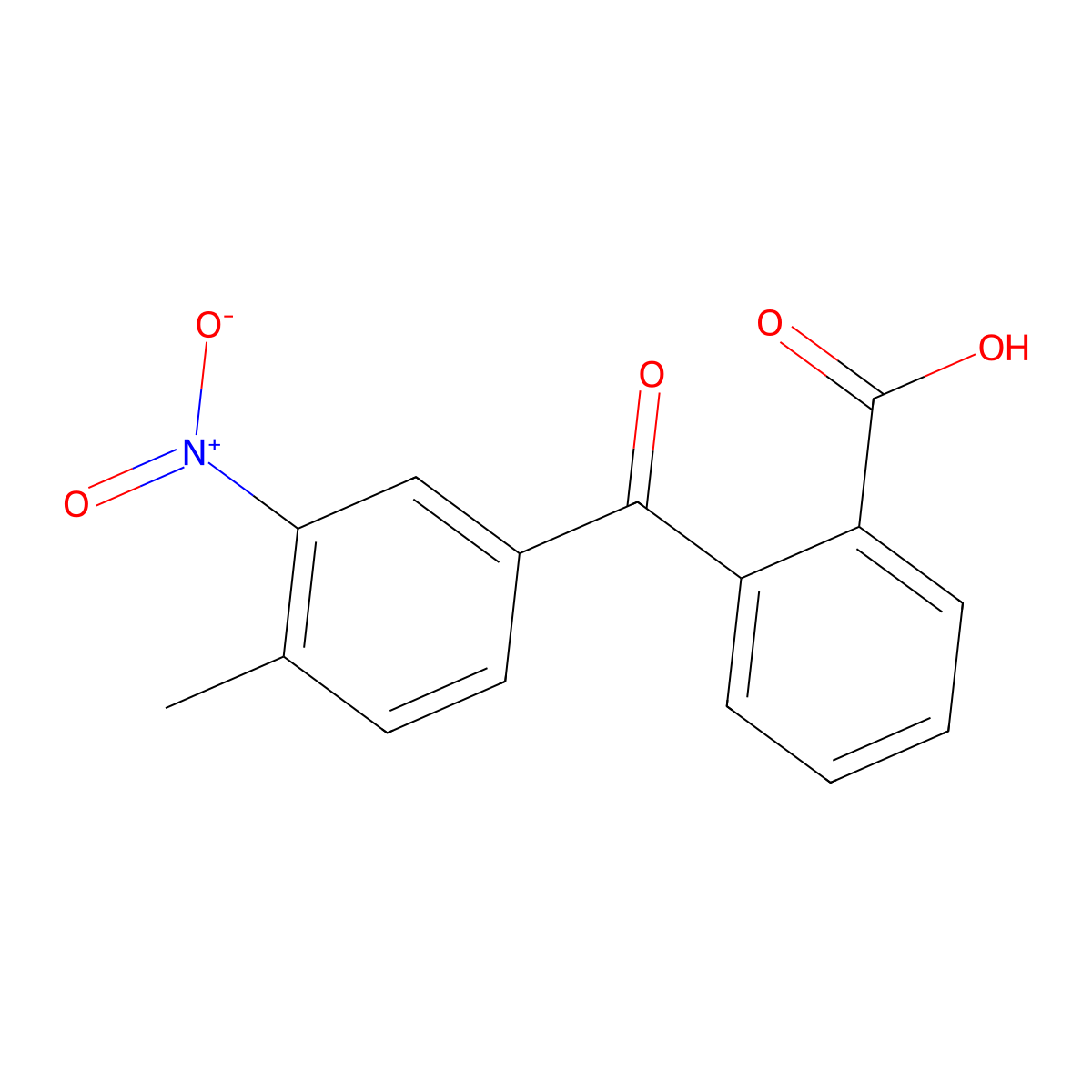 2-(4-Methyl-3-nitrobenzoyl)benzoic acid molecular structure, CAS 15247-71-9