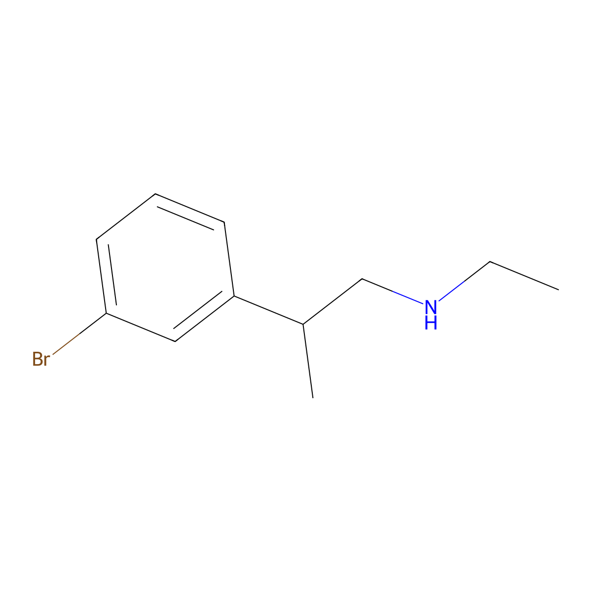 [2-(3-Bromophenyl)propyl](ethyl)amine molecular structure, CAS 1524759-79-2
