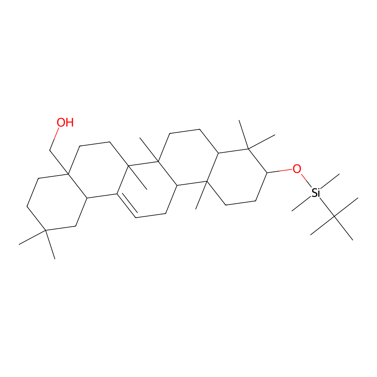 (3beta)-3-(TBDMSO)Olean-12-en-28-ol molecular structure, CAS 152487-61-1