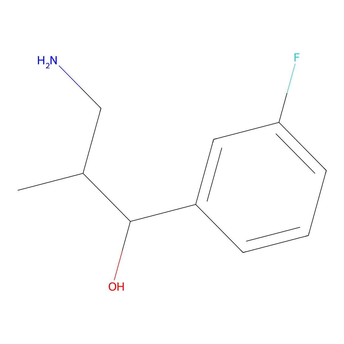 3-Amino-1-(3-fluorophenyl)-2-methylpropan-1-ol molecular structure, CAS 1525261-54-4