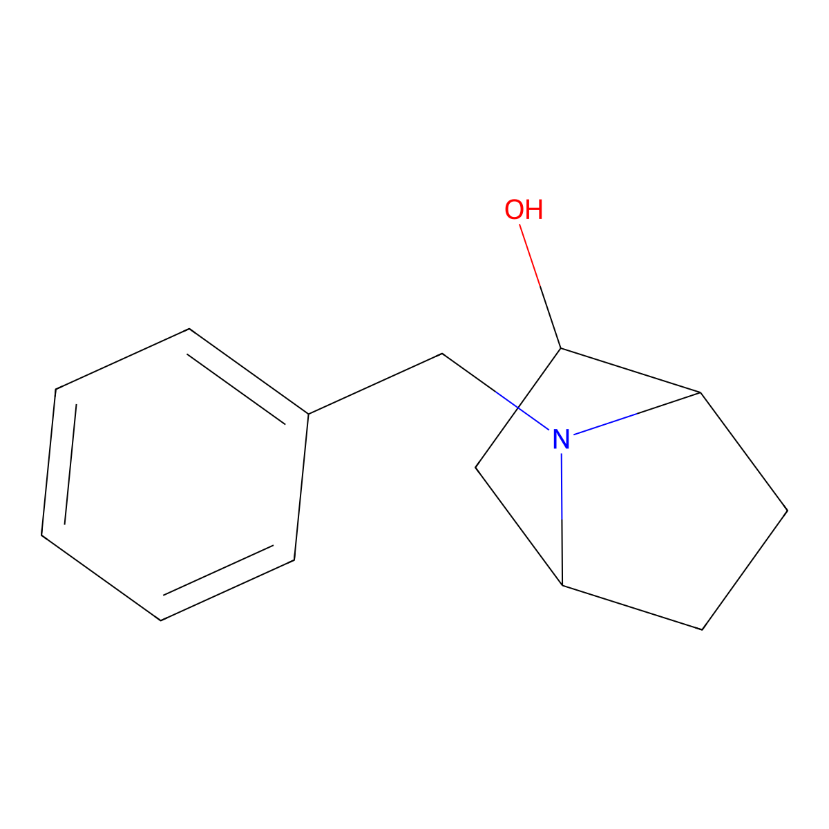 (1r,2r,4s)-Rel-7-benzyl-7-azabicyclo[2.2.1]heptan-2-ol molecular structure, CAS 152533-45-4