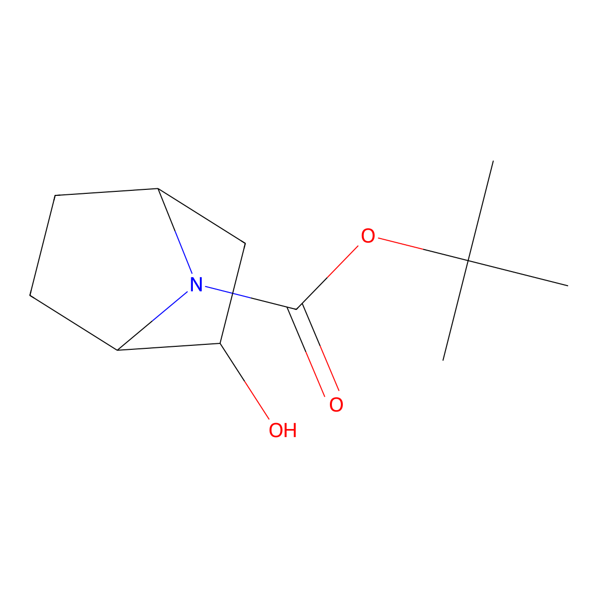 (1r,2r,4s)-Rel-7-boc-7-azabicyclo[2.2.1]heptan-2-ol molecular structure, CAS 152533-46-5