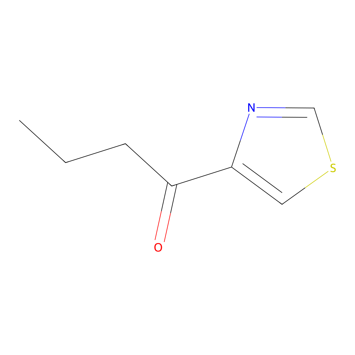 1-(1,3-Thiazol-4-yl)butan-1-one molecular structure, CAS 1525448-15-0