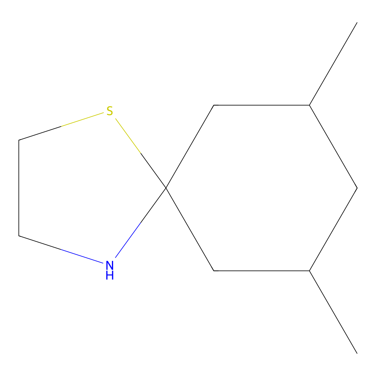 7,9-Dimethyl-1-thia-4-azaspiro[4.5]decane molecular structure, CAS 1525723-75-4