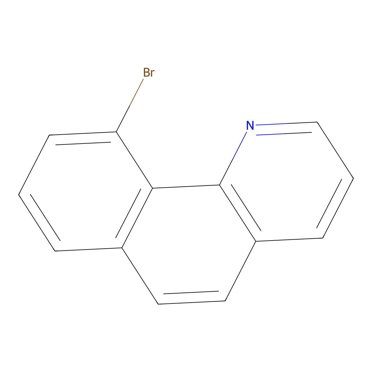 10-Bromobenzo[h]quinoline molecular structure, CAS 152583-10-3