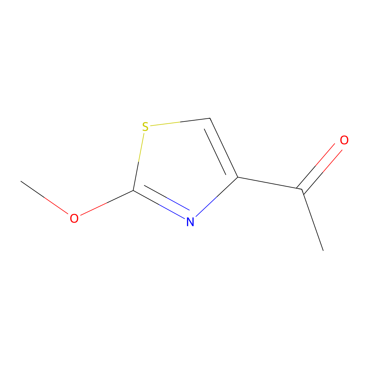 1-(2-Methoxythiazol-4-yl)ethanone molecular structure, CAS 1526049-13-7