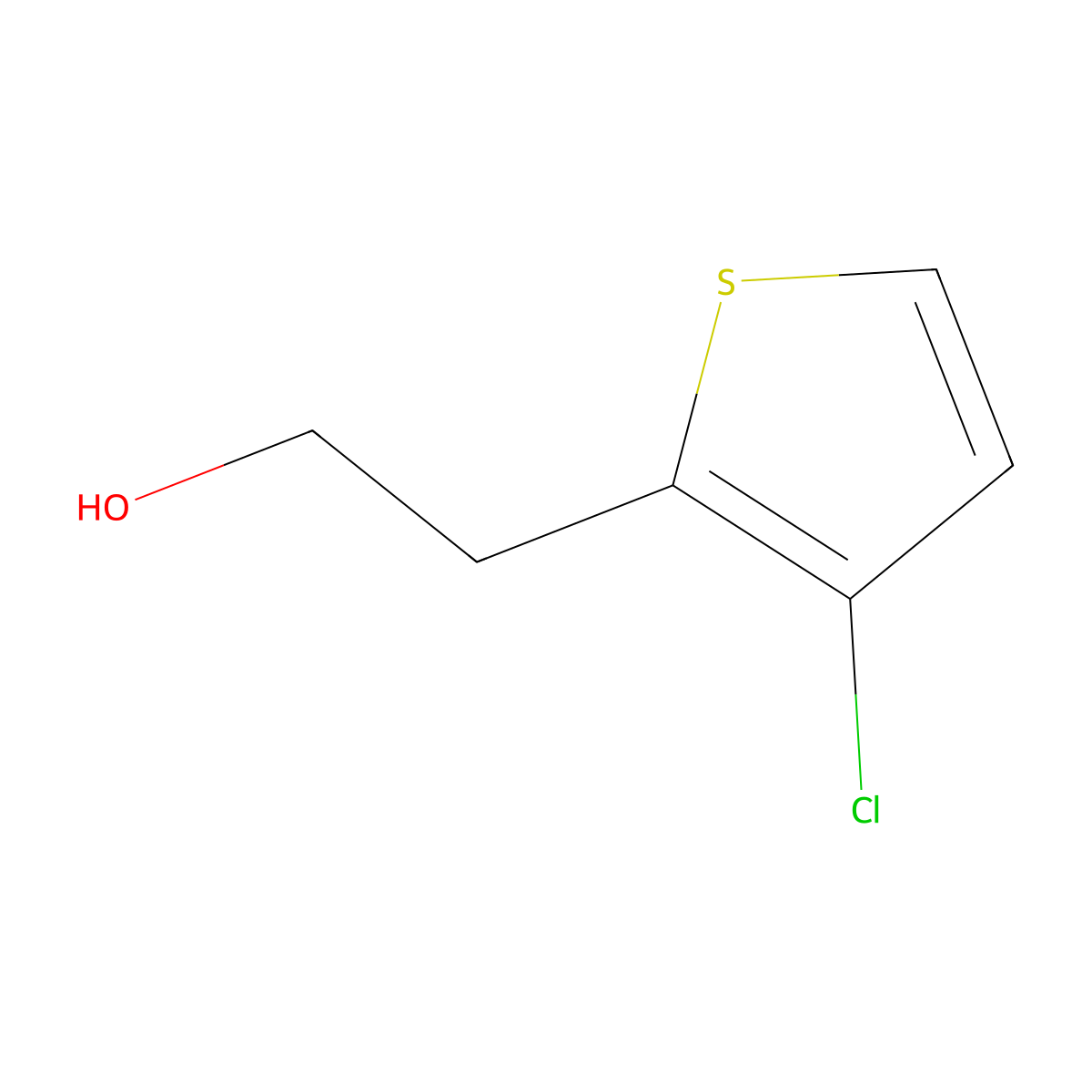 2-(3-Chlorothiophen-2-yl)ethan-1-ol molecular structure, CAS 1526561-87-4