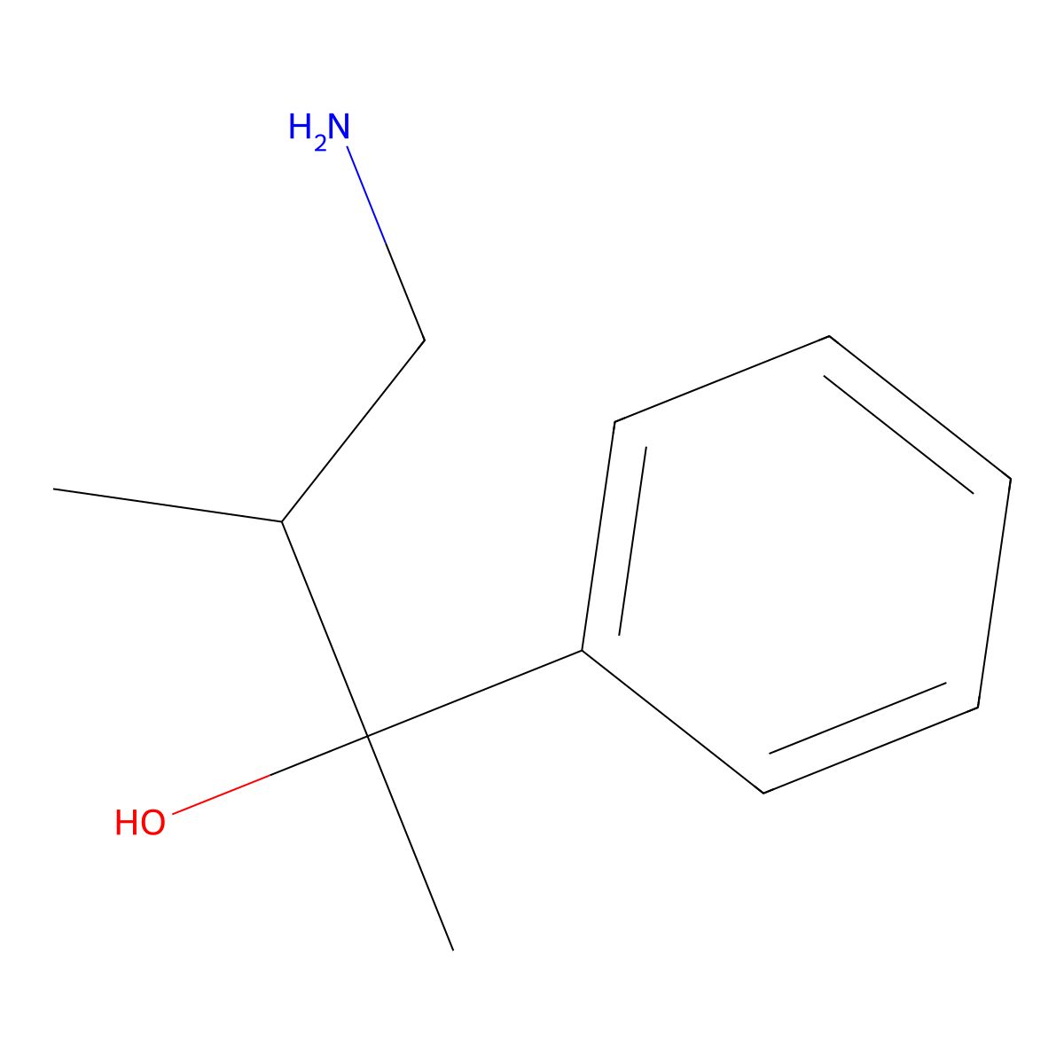 4-Amino-3-methyl-2-phenylbutan-2-OL molecular structure, CAS 1526680-62-5