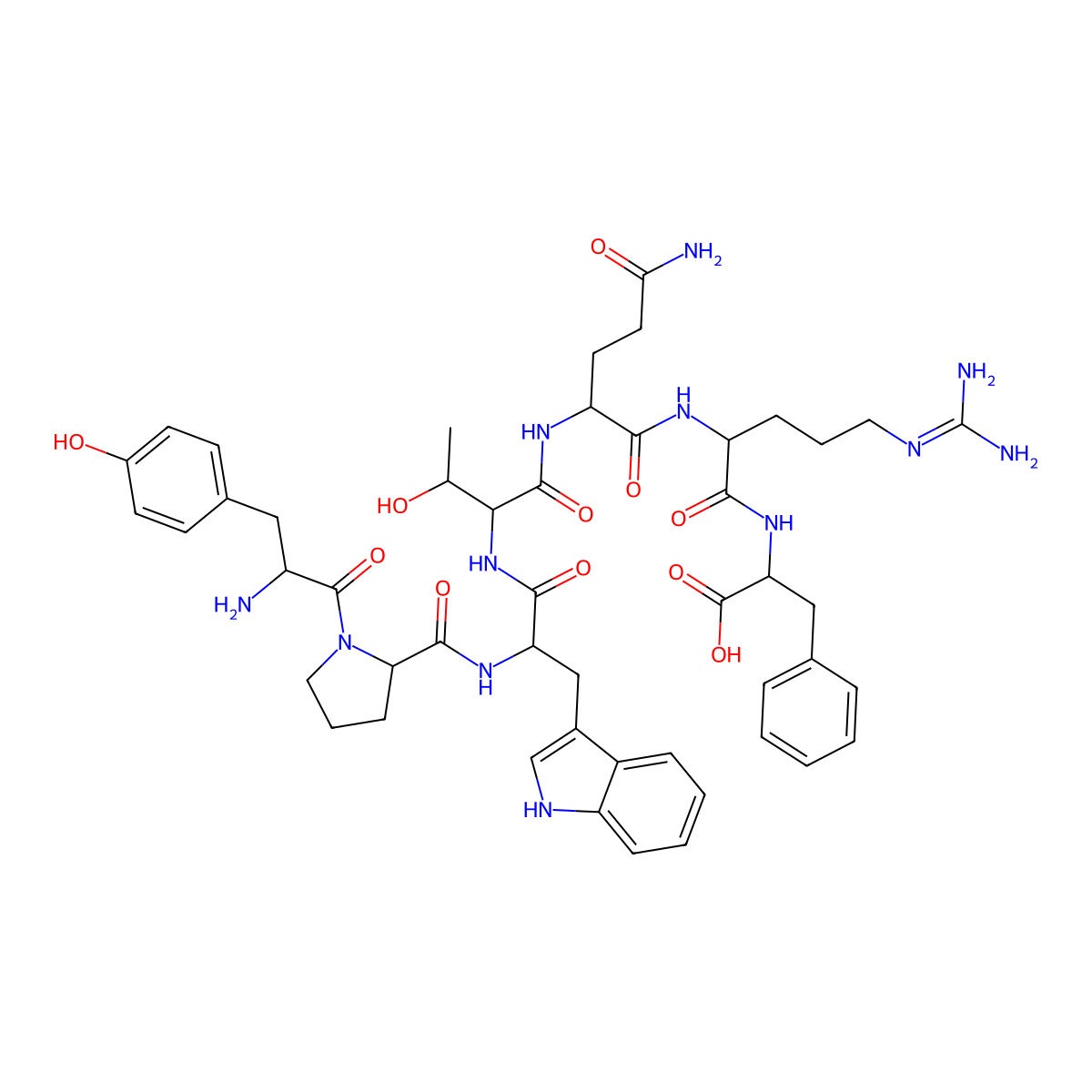 Hemorphin 7 molecular structure, CAS 152685-85-3