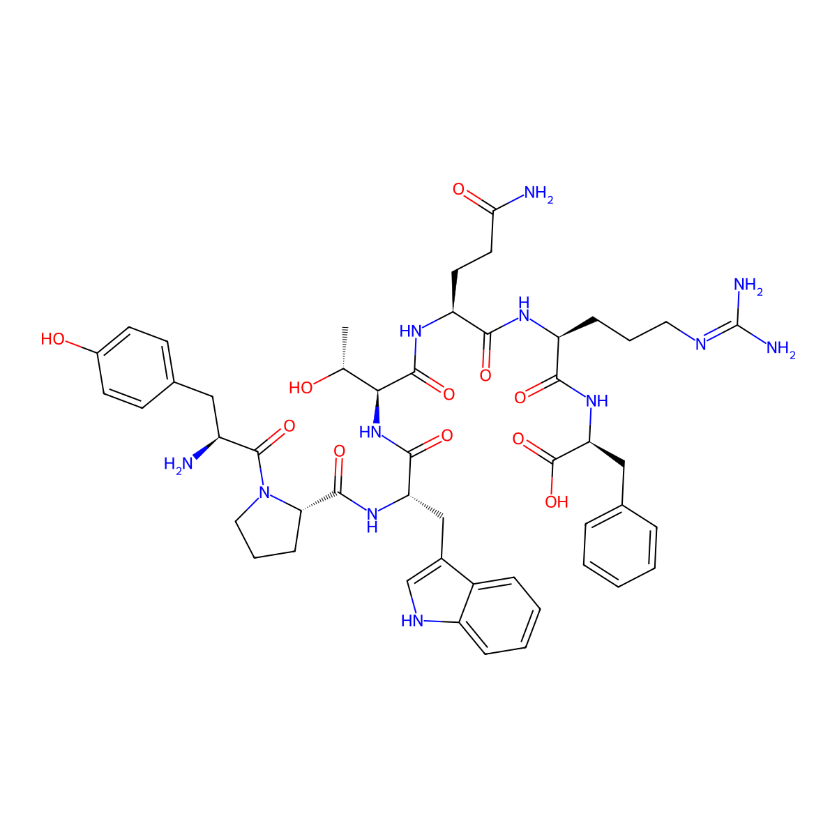 Hemorphin 7 molecular structure, CAS 152685-85-3