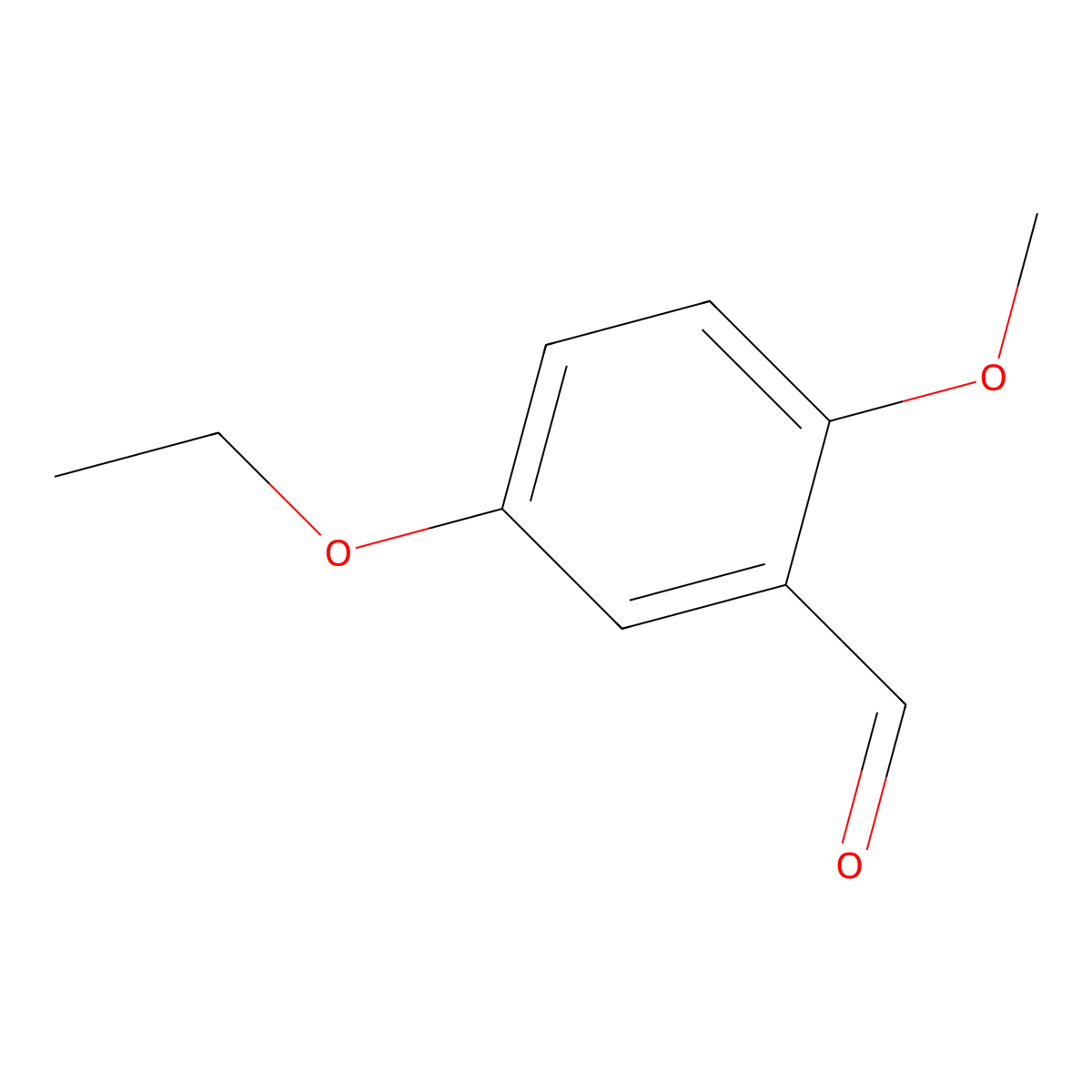 5-Ethoxy-2-methoxybenzaldehyde molecular structure, CAS 1526879-27-5