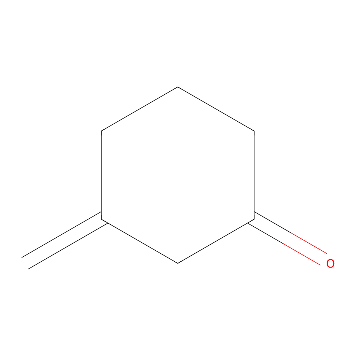 3-Methylidenecyclohexan-1-one molecular structure, CAS 152713-27-4
